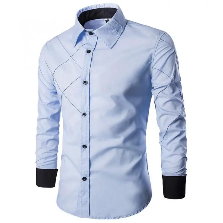 Men's Slim Fit Dress Shirt